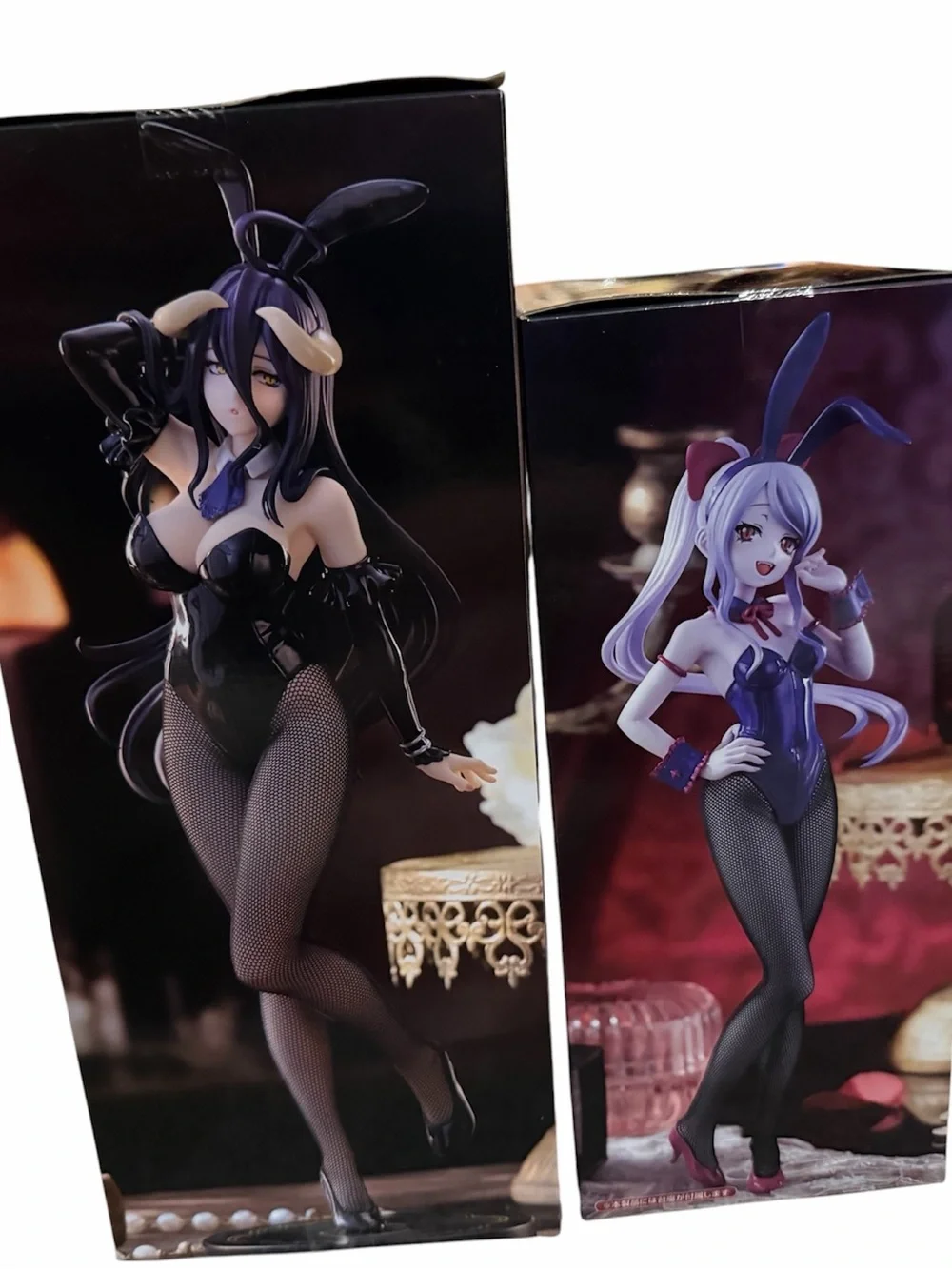 Overlord - Albedo and Shalltear FuRyu BiCute Bunnies Figures